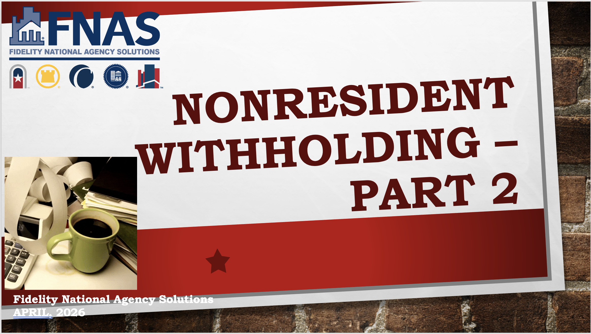 2026 May Webinar - Nonresident Withholding, Part II - HI, ME, MD, MA