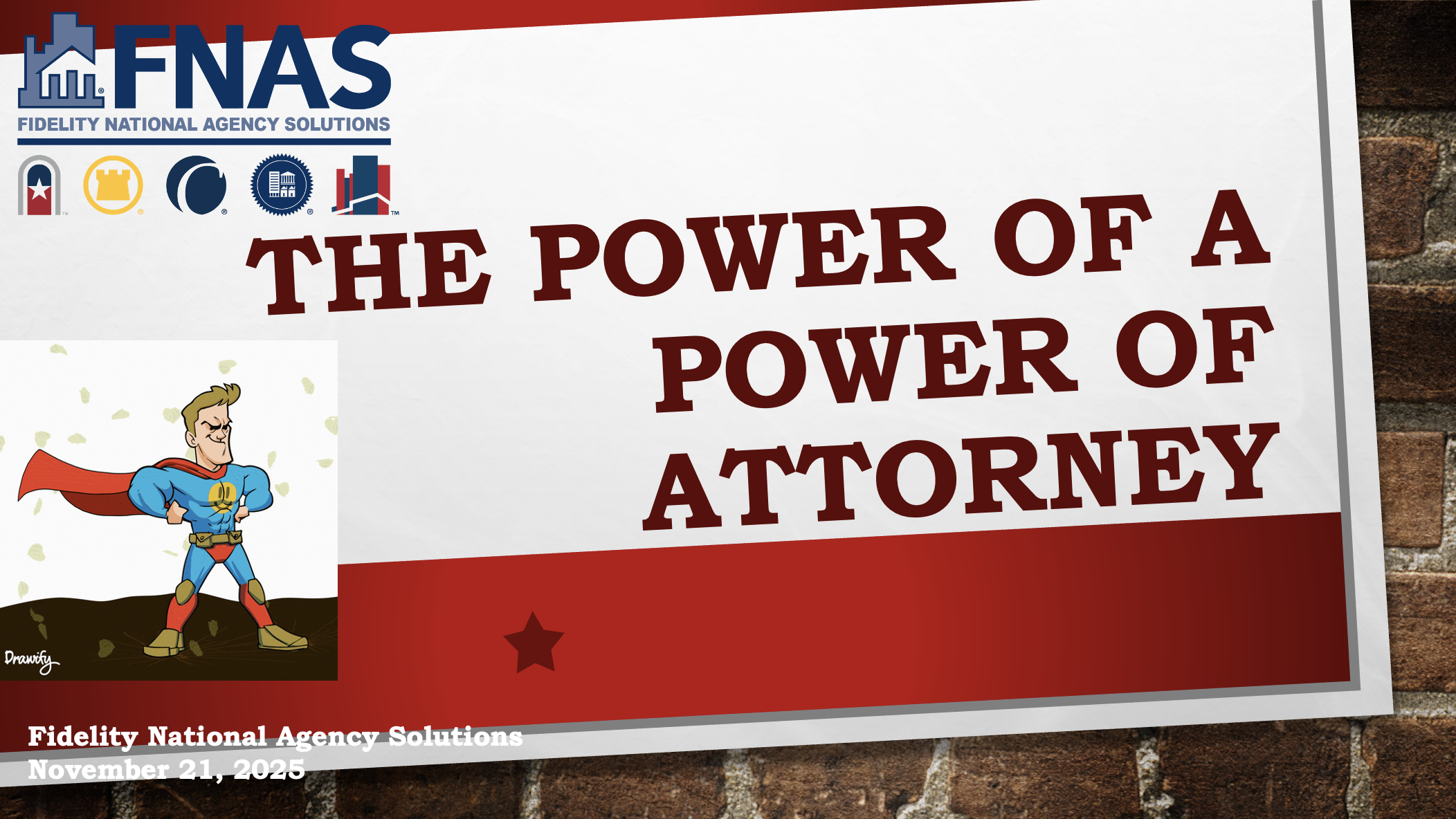 November Webinar - The Power of a Power of Attorney