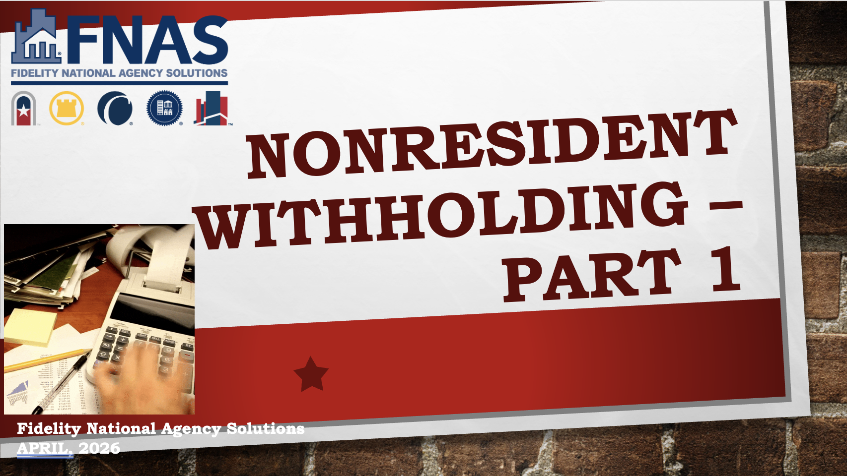 2026 April Webinar - Nonresident Withholding, Part I - AL, CA, CO, GA